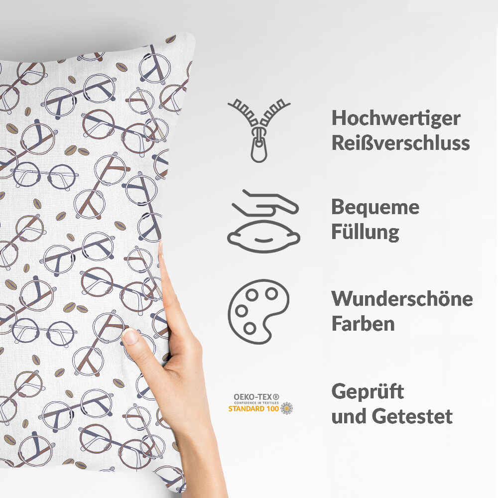 Coussin de santé avec les lunettes de Harry