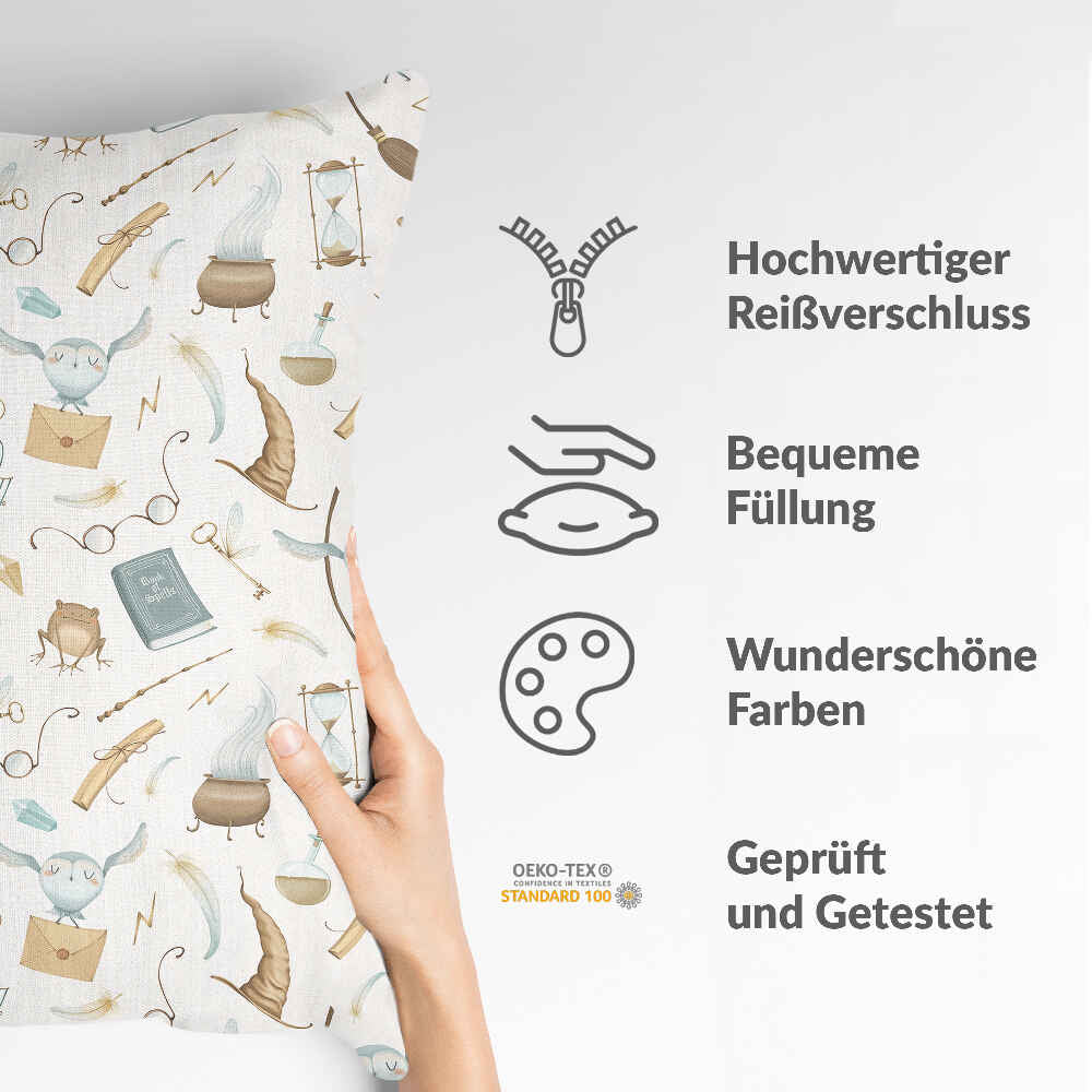 Coussin de santé blanc Choses magiques