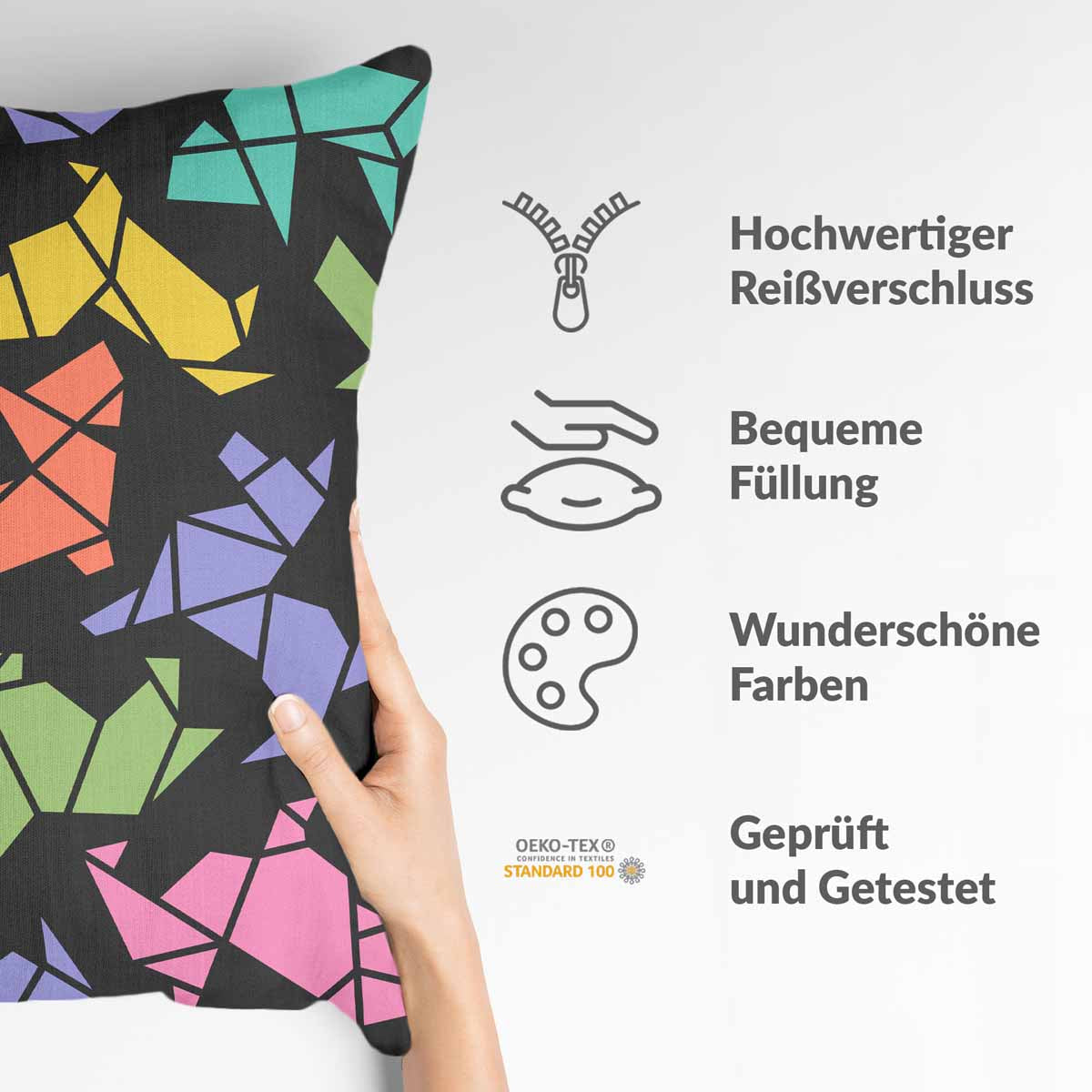 Coussin de santé Origami Chien