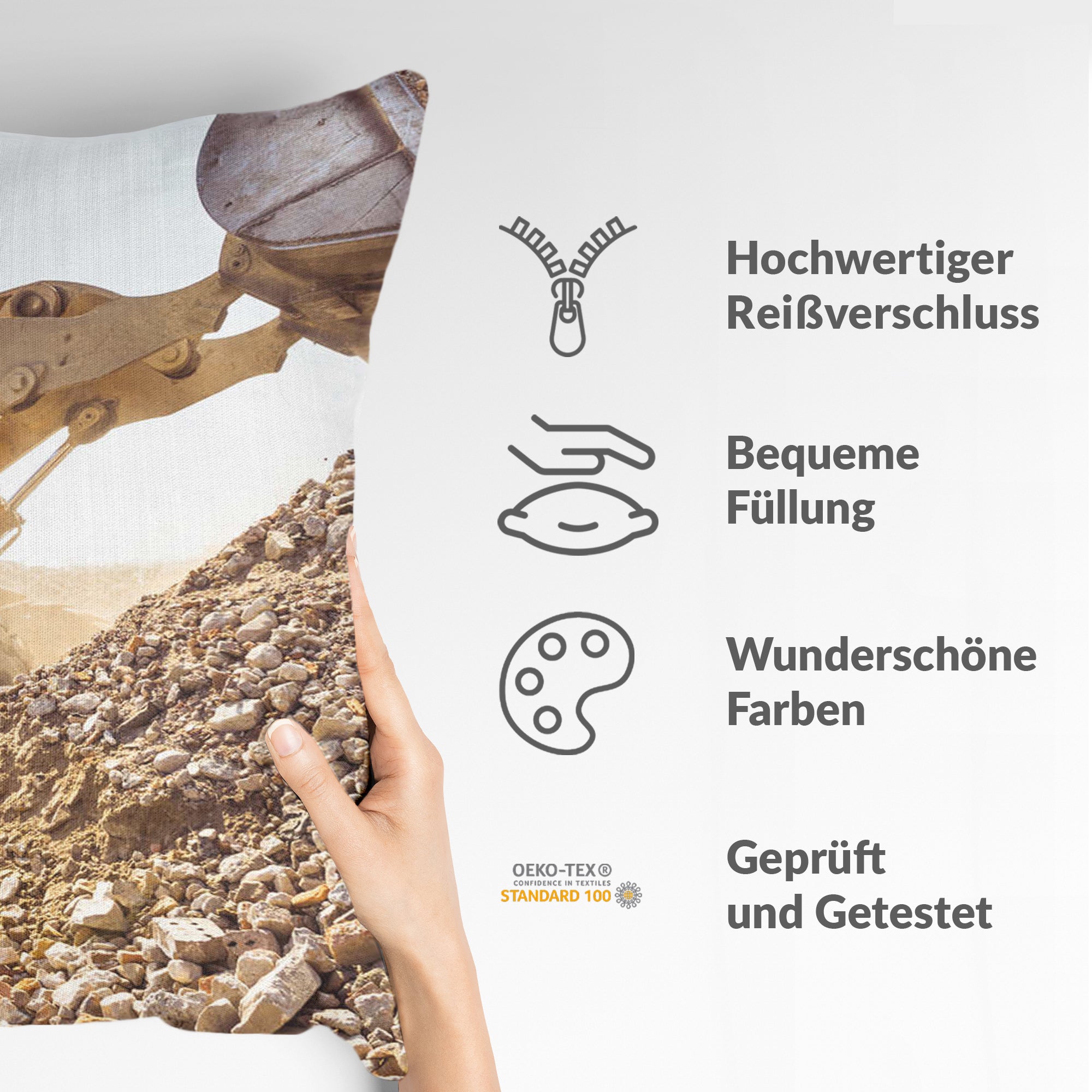 Coussin de santé Tracteur à la montagne