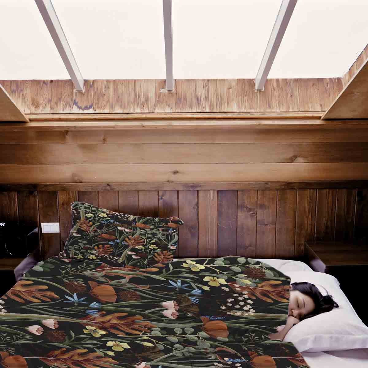 Original Therapiedecke - Ensemble de literie en coton prairie d'automne