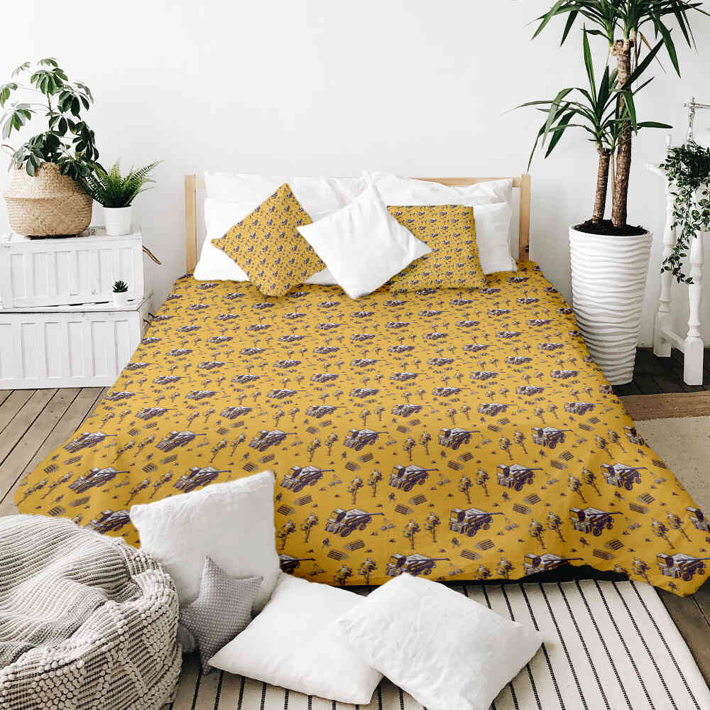 Couverture thérapeutique originale - Housse en coton Récolte