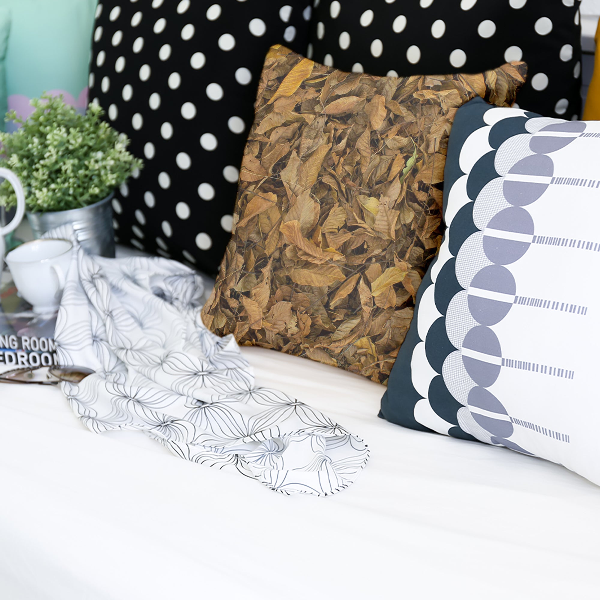 Coussin de santé Feuilles mortes