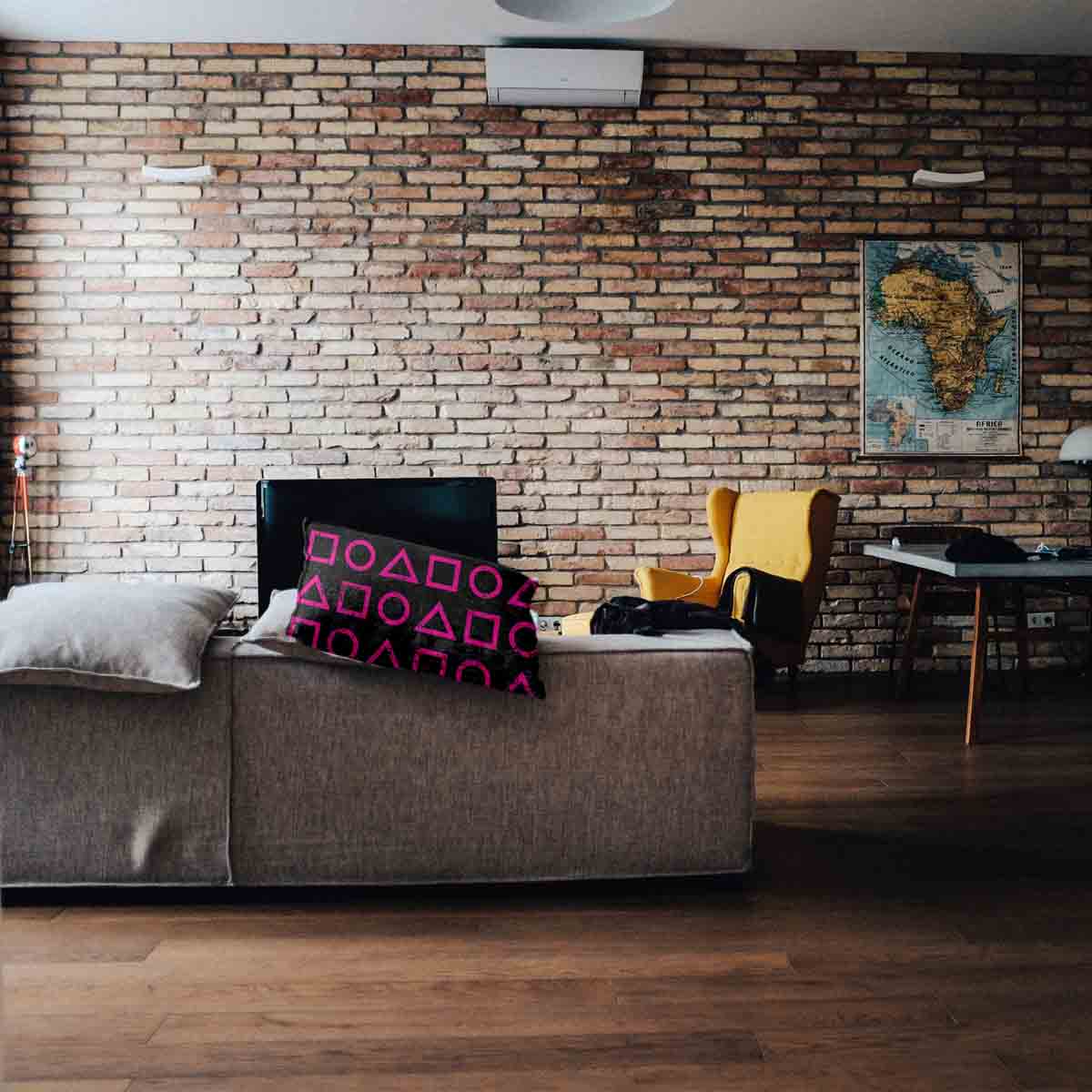 Coussin de santé rose formes Dalgona