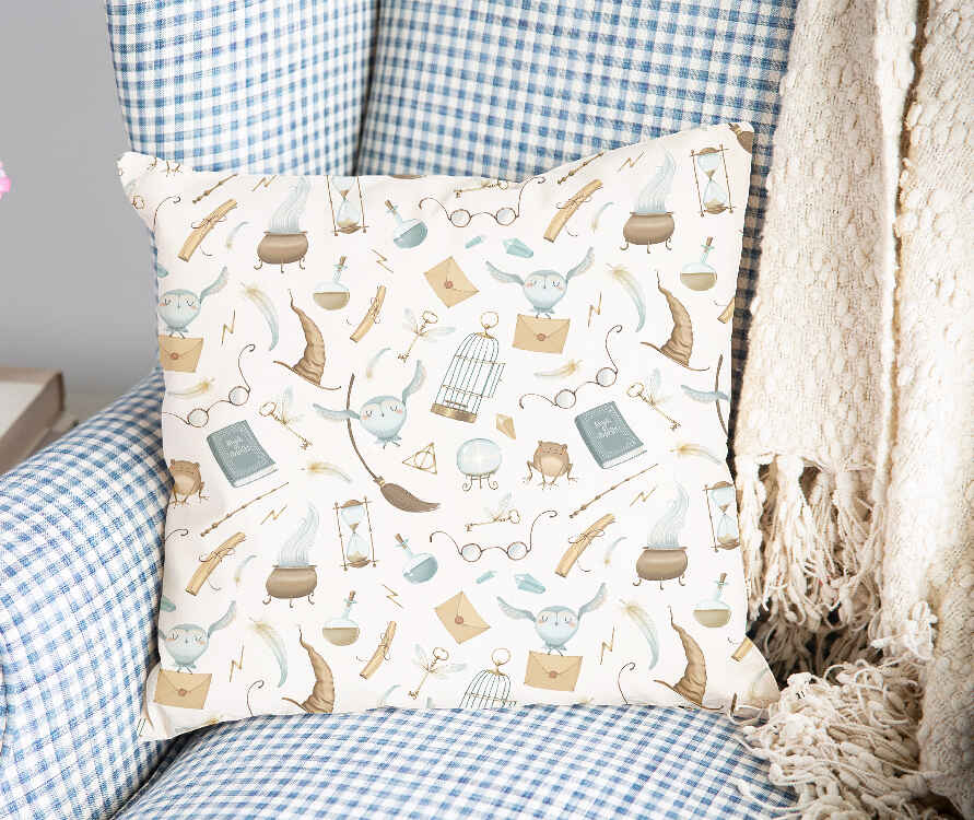 Coussin de santé blanc Choses magiques