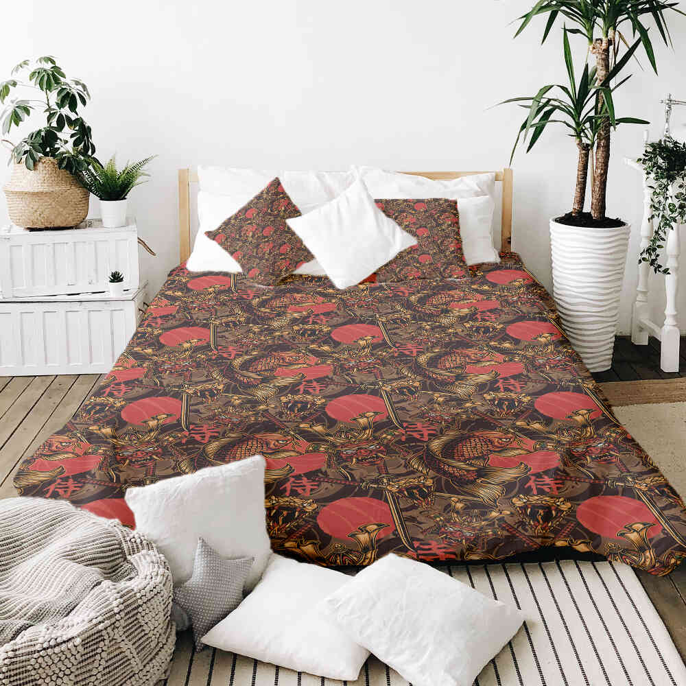 Couverture thérapeutique originale - Housse en coton combat chinois