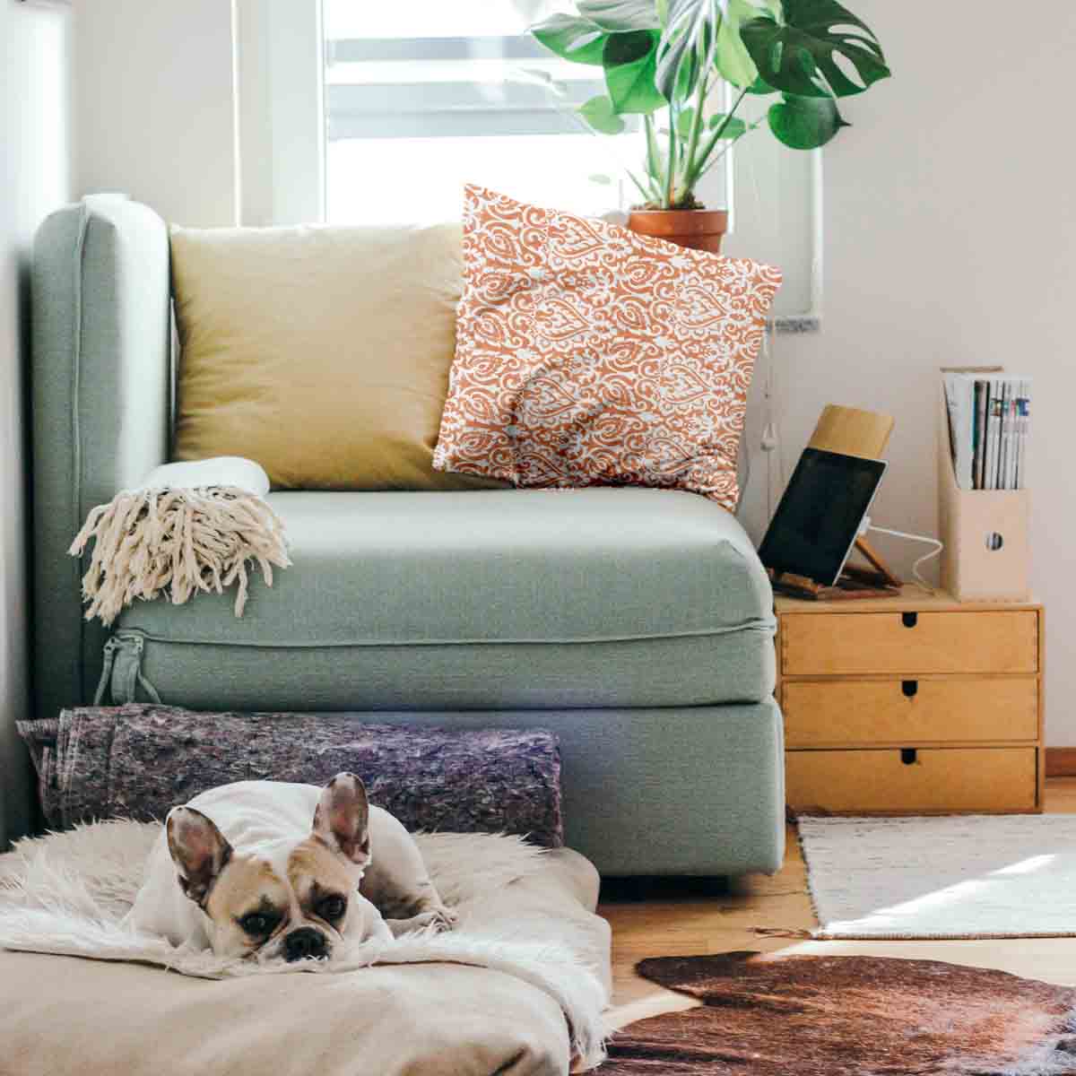 Coussin de santé Boho Orange