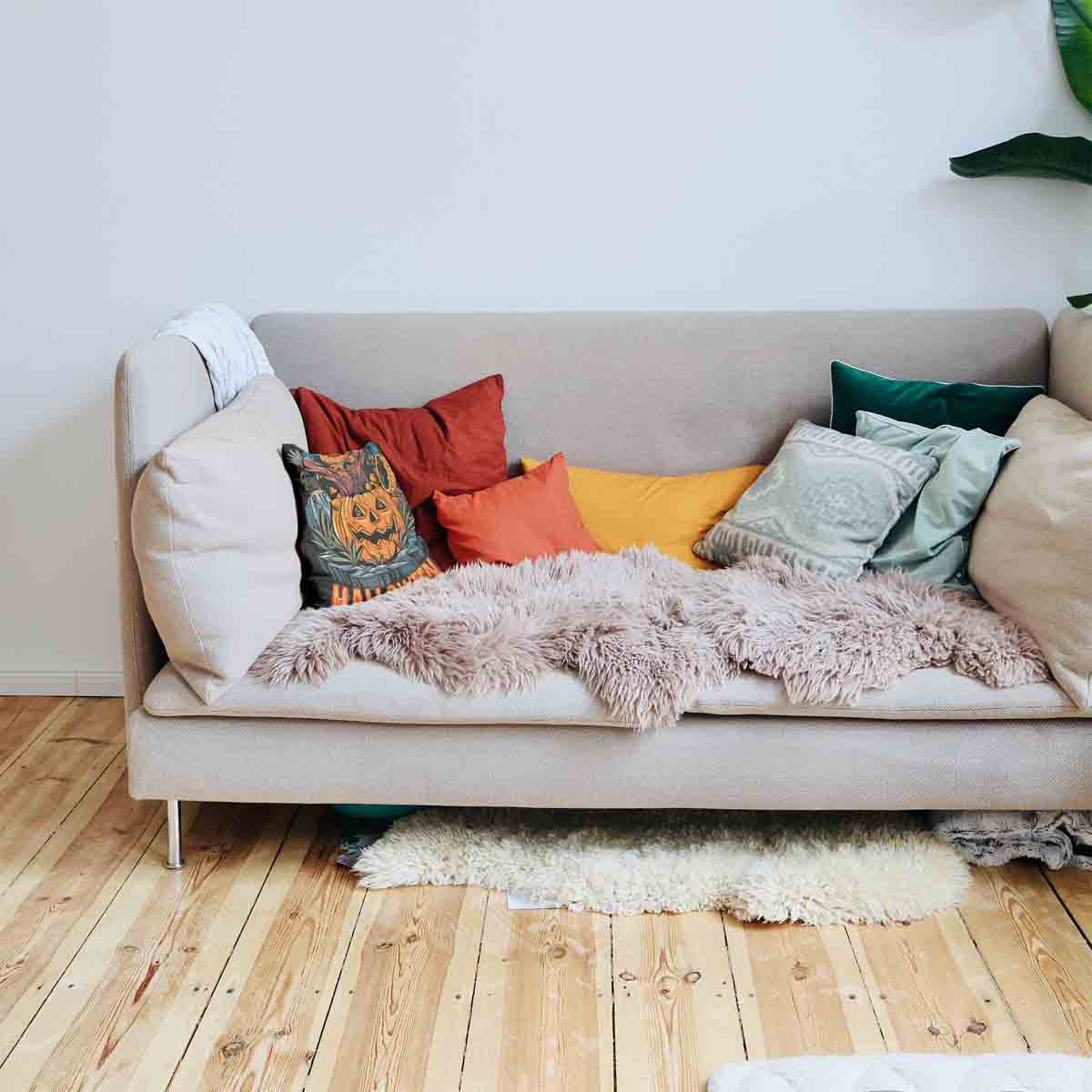 Coussin de santé Halloween Citrouille