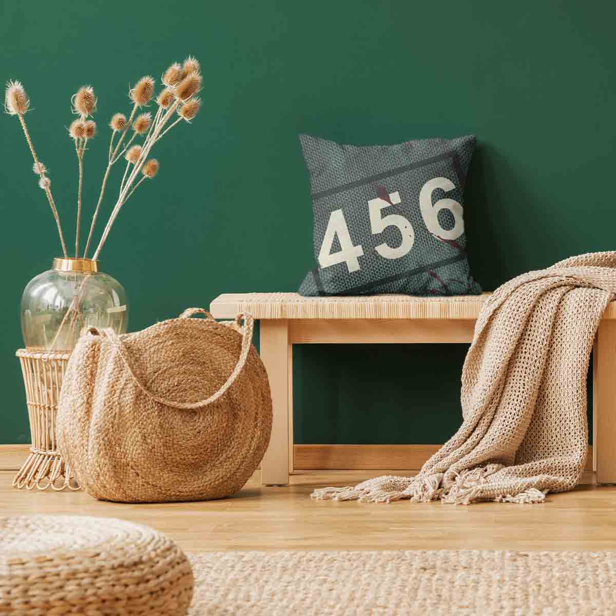 Coussin de santé vert 456