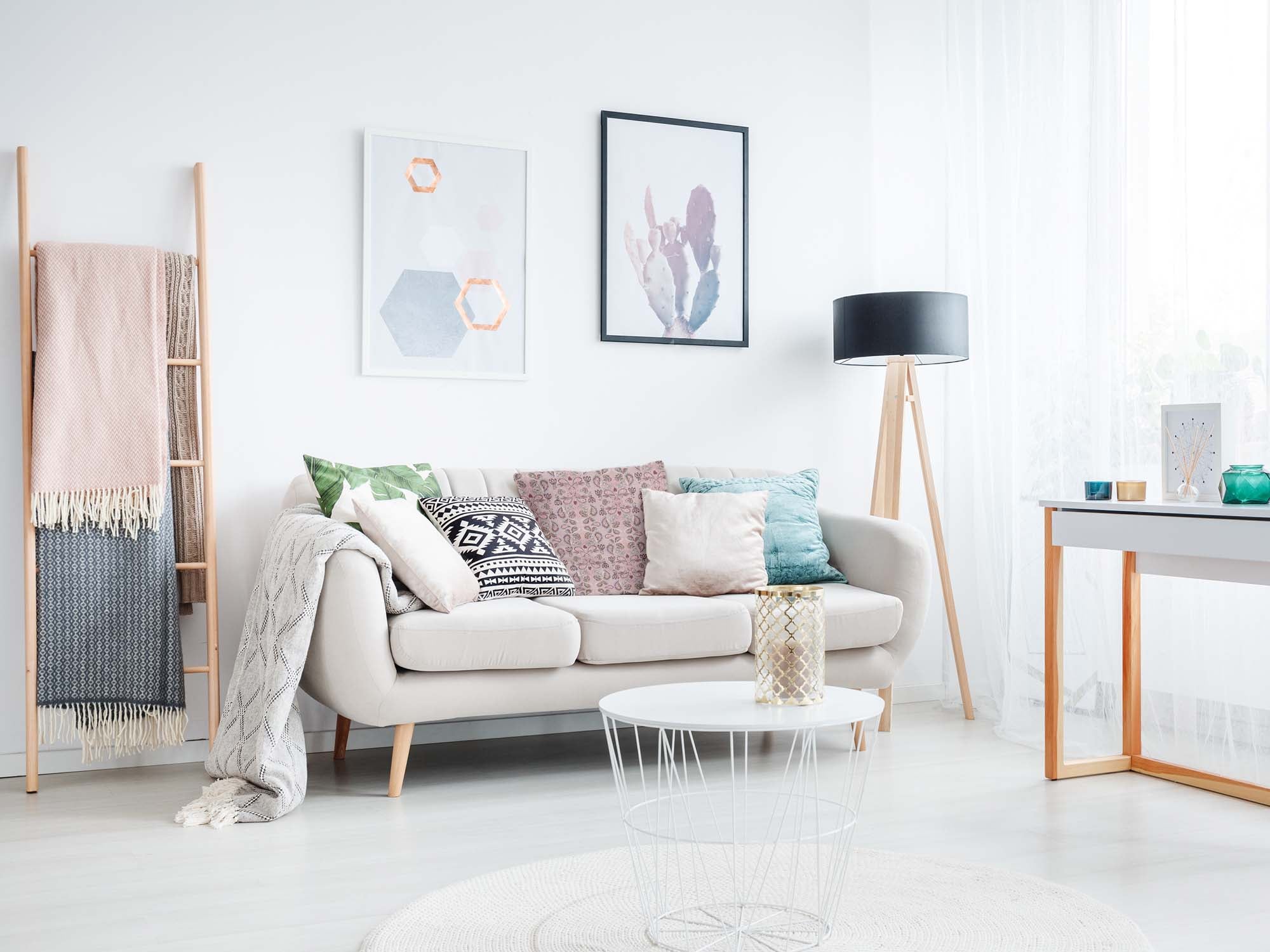 Coussin de santé Mandala rose