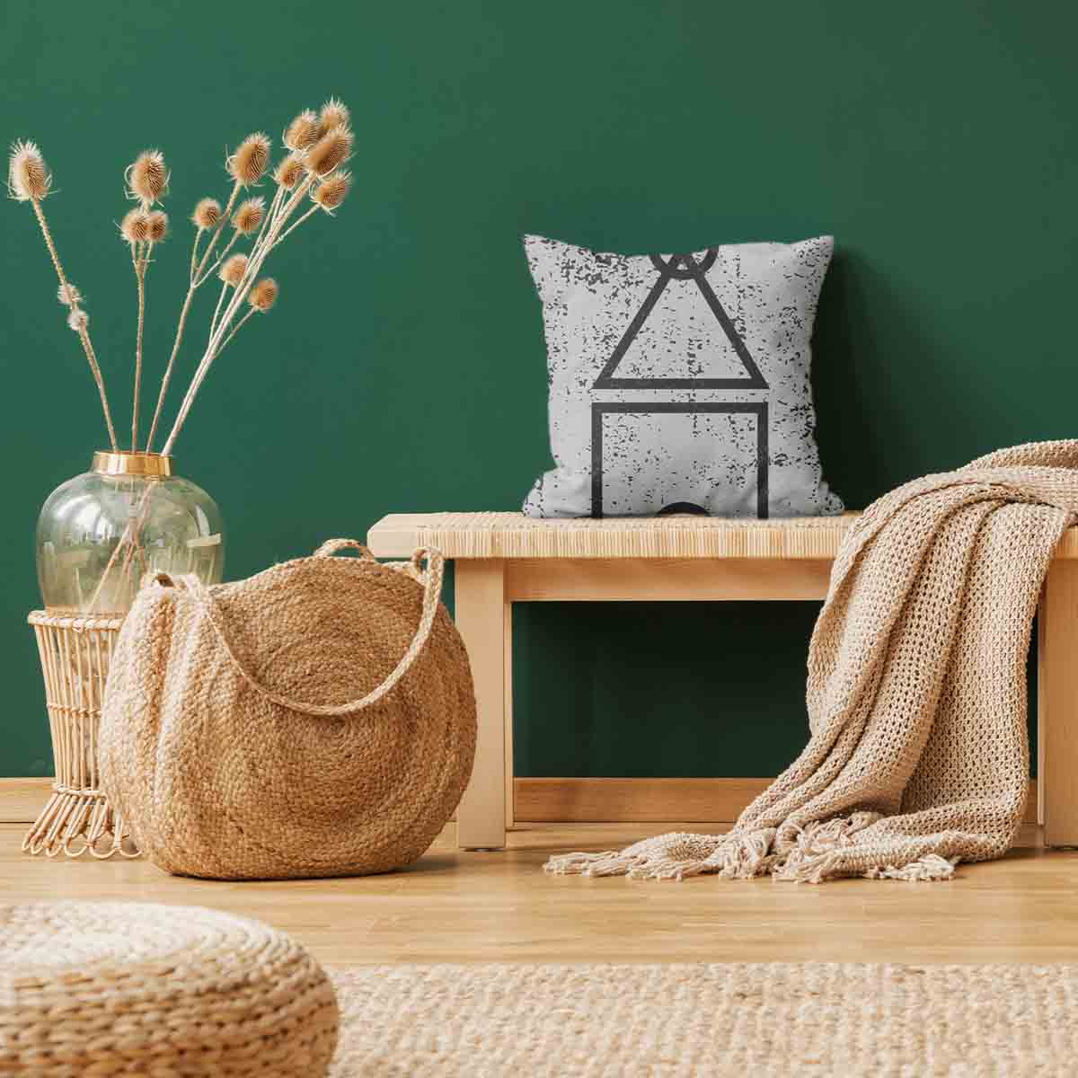 Coussin de santé blanc Formes Dalgona