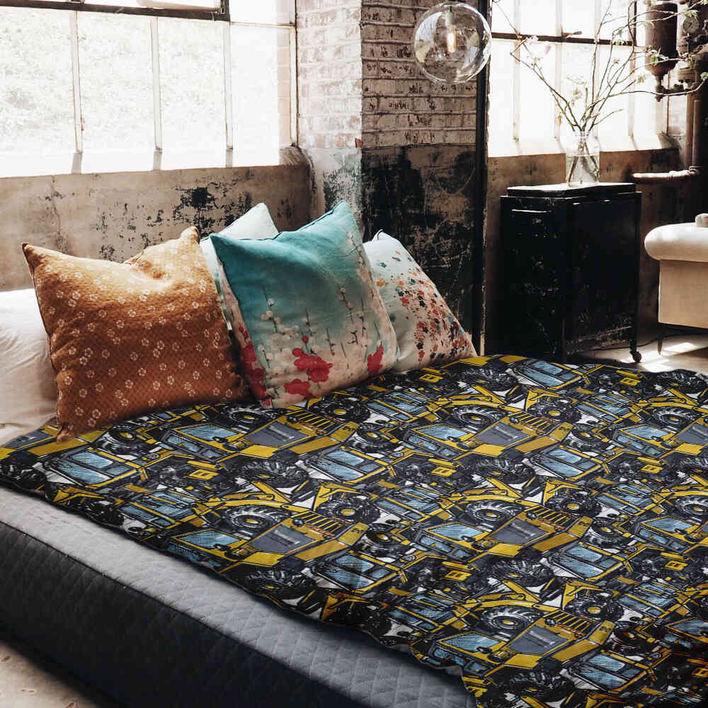 Original Therapiedecke - Ensemble de literie en coton tracteur