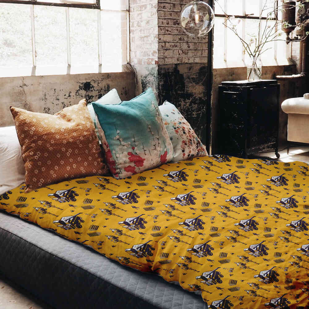 Couverture thérapeutique originale - Housse en coton Récolte