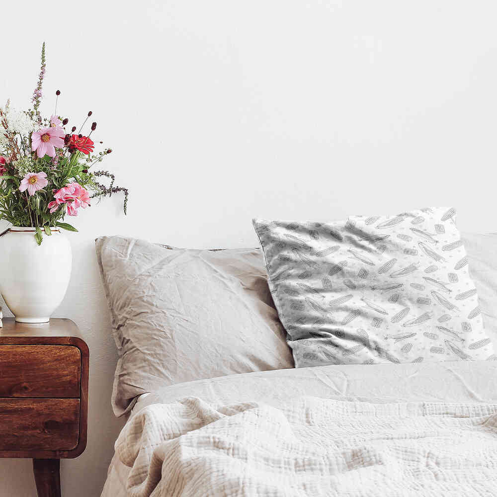Coussin de santé épi de maïs gris