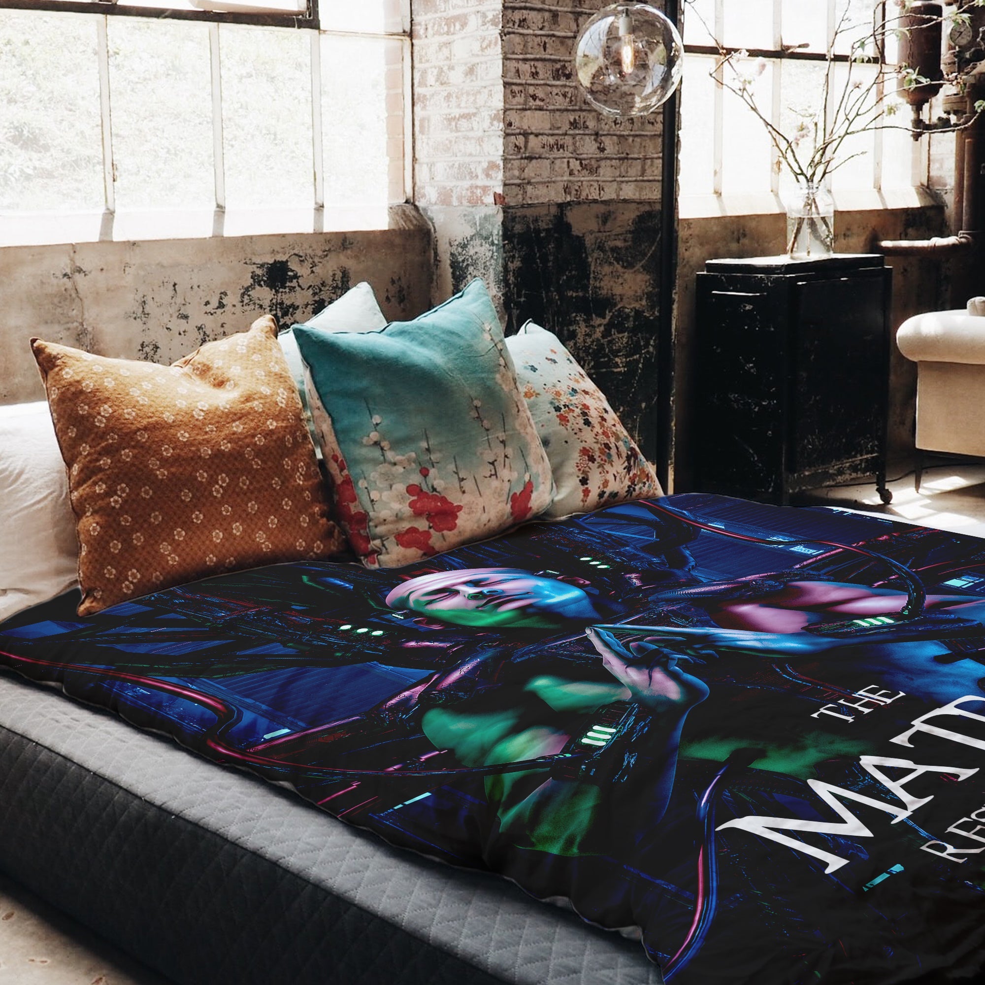 Couverture thérapeutique originale - Housse en coton Matrix Resurrections