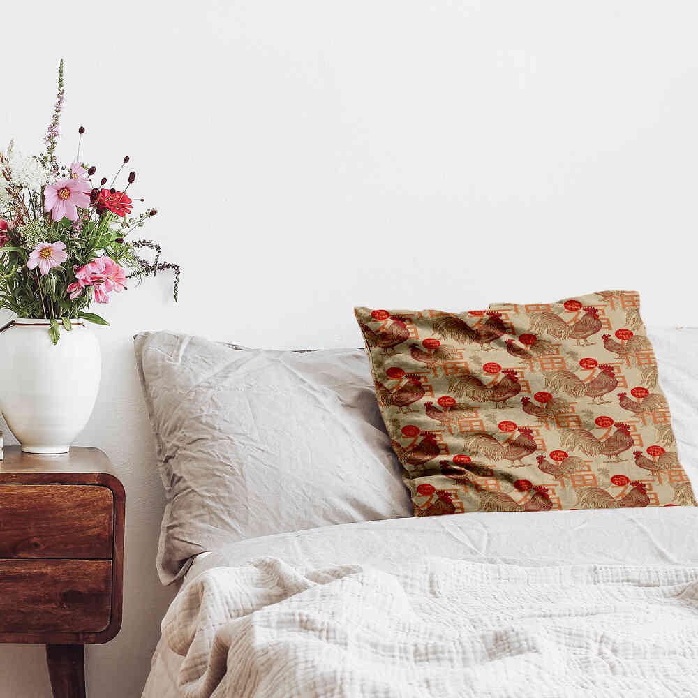 Coussin de santé coq chinois
