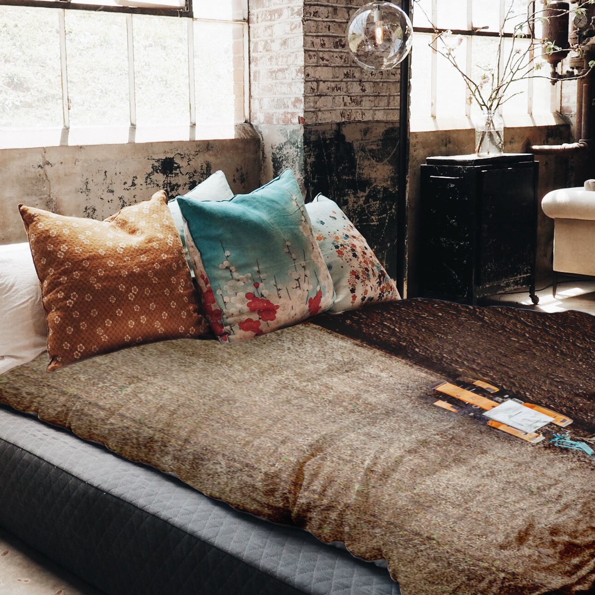 Couette de thérapie Ensemble de literie Marron Ackerland