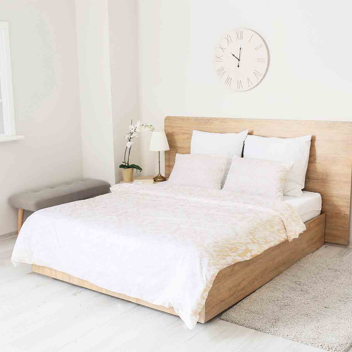 Original Therapiedecke - Ensemble de literie en coton boho orange