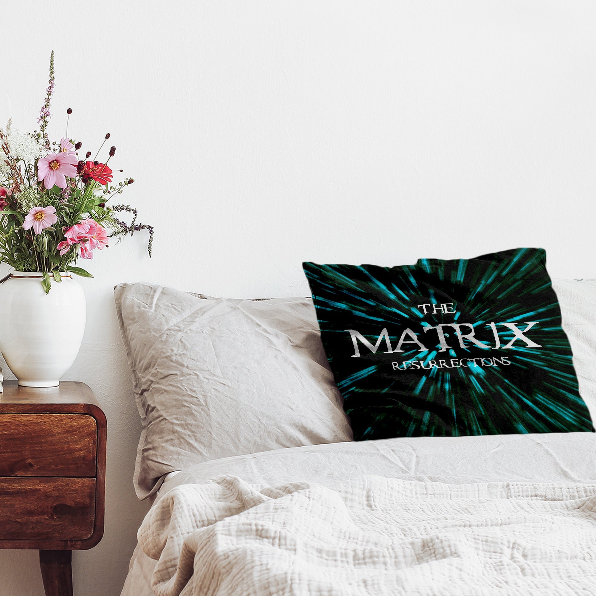 Coussin de santé avec inscription The Matrix