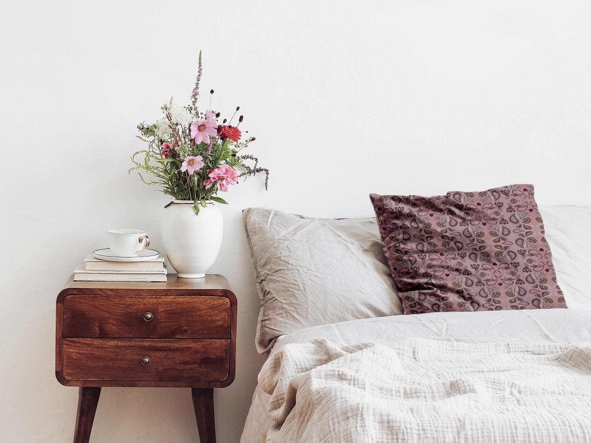 Coussin de santé Mandala rose