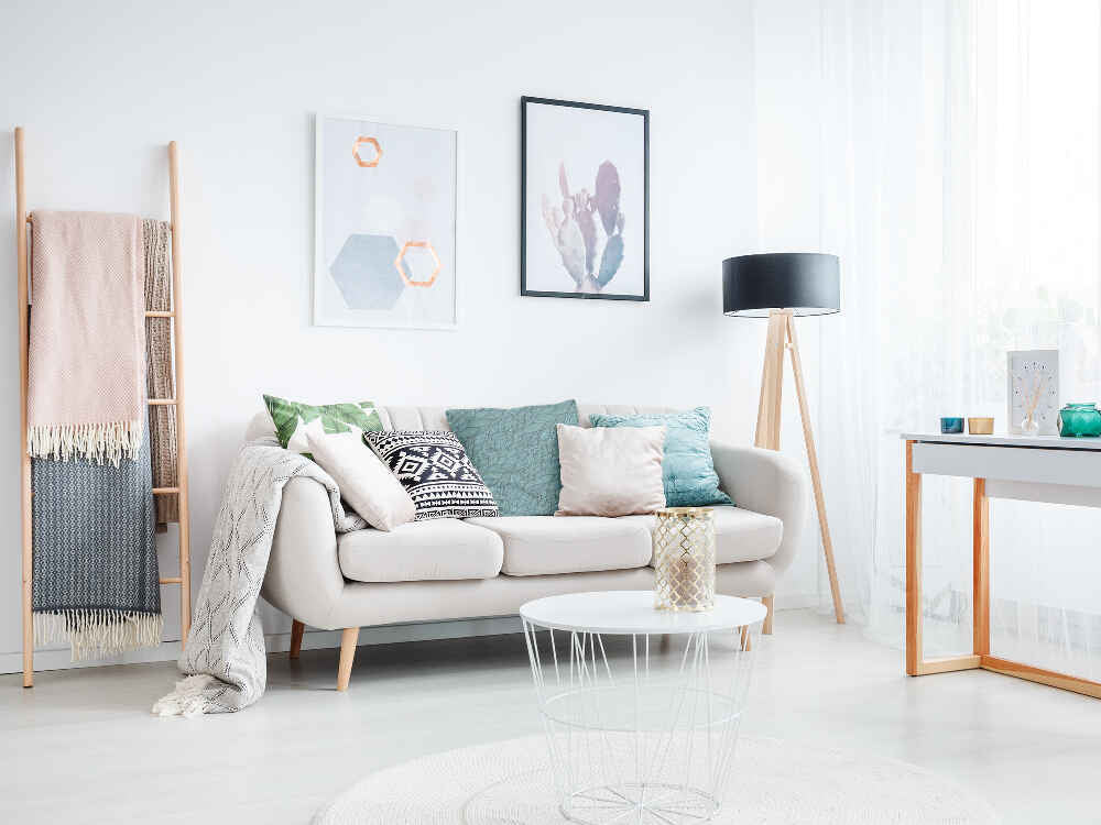 Coussin de santé tressé vert