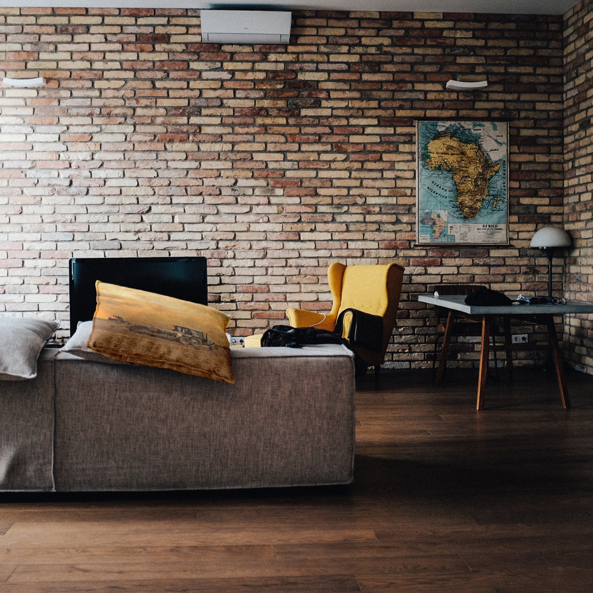 Coussin de santé Deux tracteurs