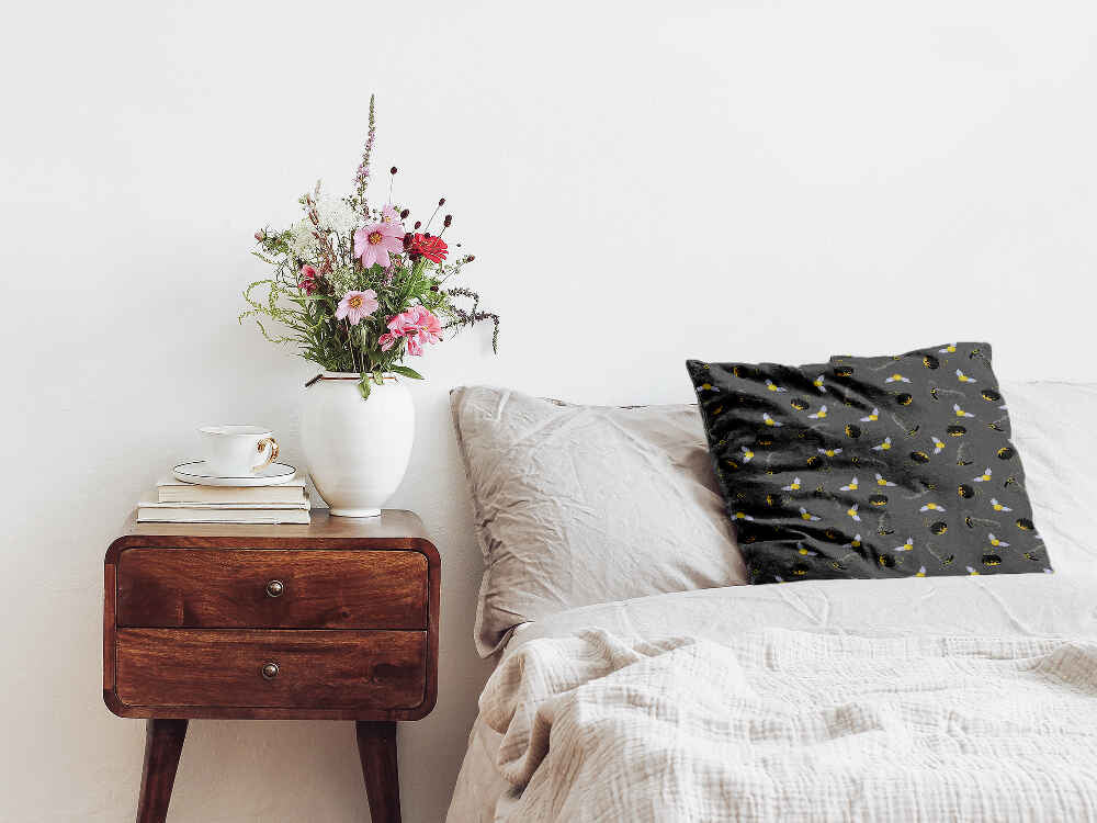 Coussin de santé gris chapeau magique