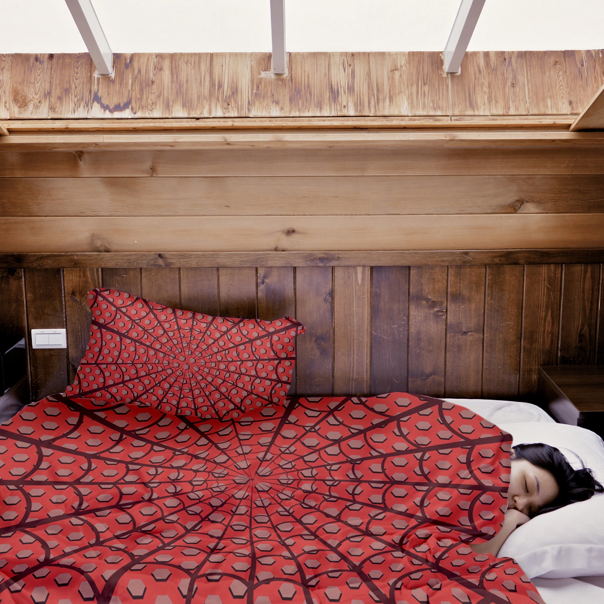 Couverture Thérapeutique Originale TD - Ensemble de Literie en Coton Spiderman