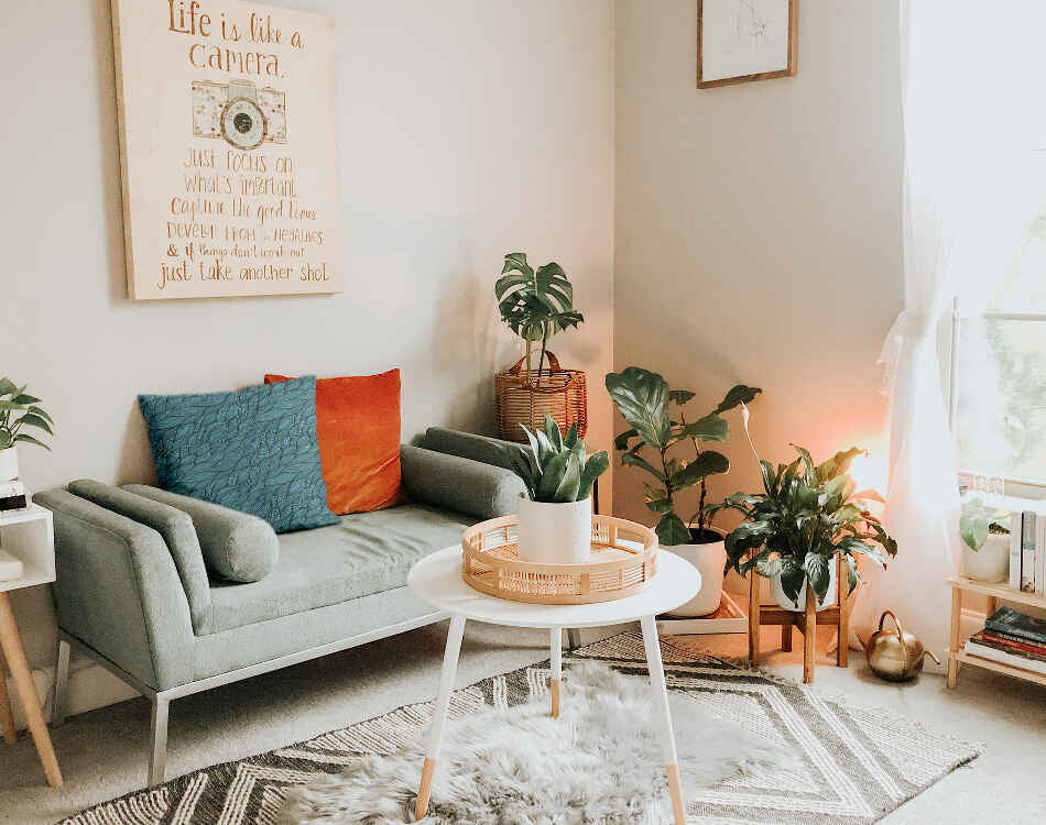 Coussin de santé tressé vert