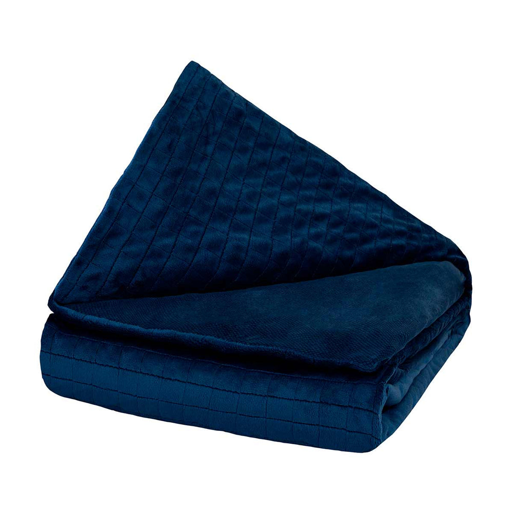 Couverture thérapeutique pour enfants en bleu