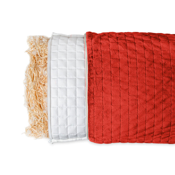 Coussin de santé rouge pour adultes