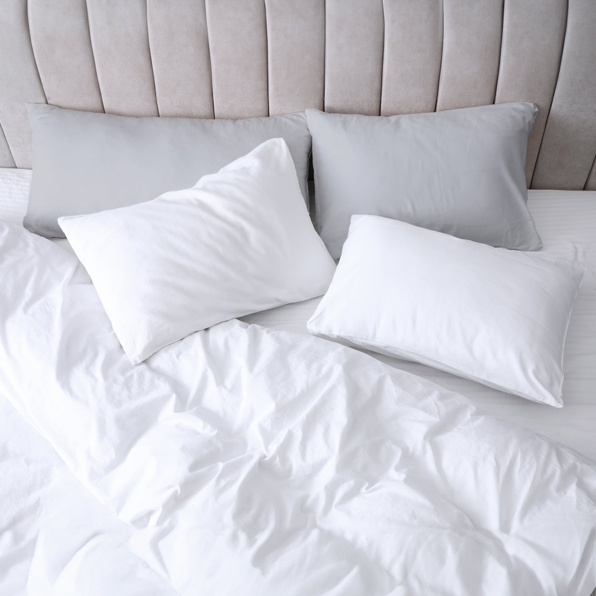 Coussin de santé gris clair