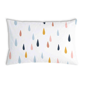 Coussin de santé avec housse en coton Gouttes colorées