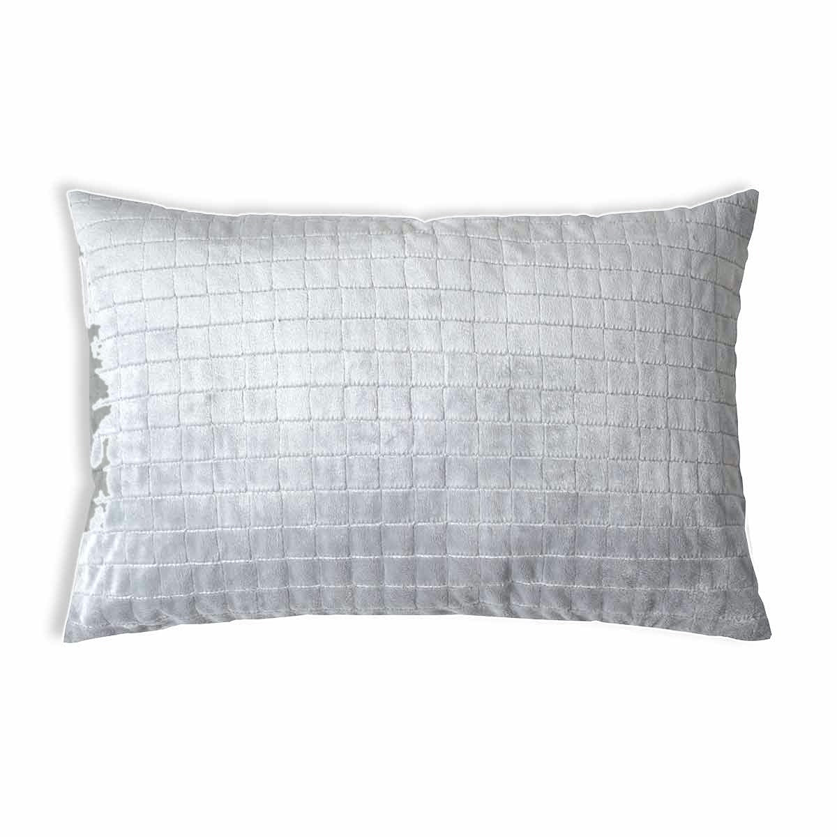 Coussin de santé avec housse 4 saisons gris glace pour adultes