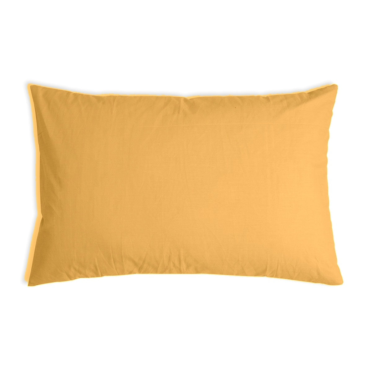Coussin de santé avec housse en coton jaune pour adulte