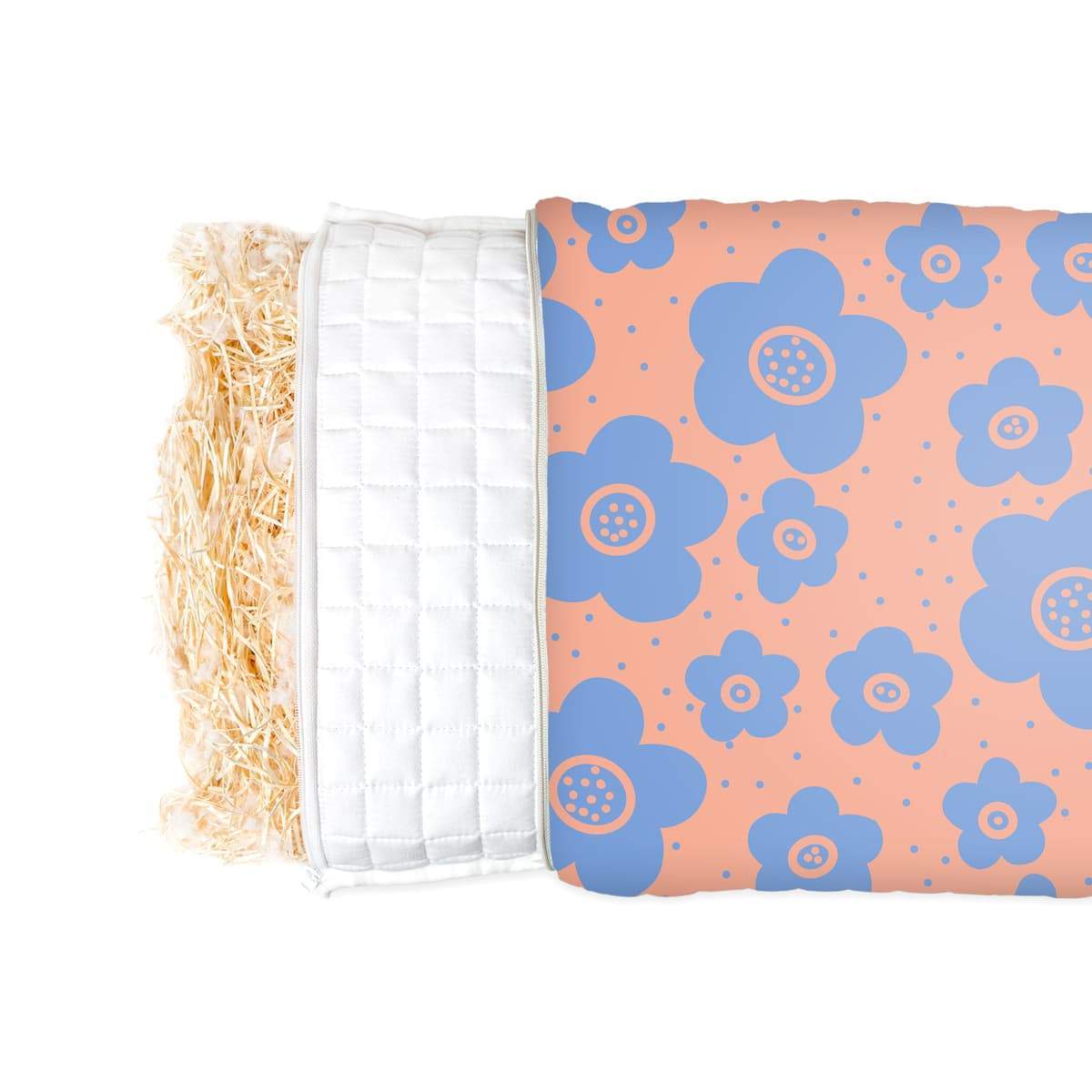 Coussin de santé avec motif floral pour enfants