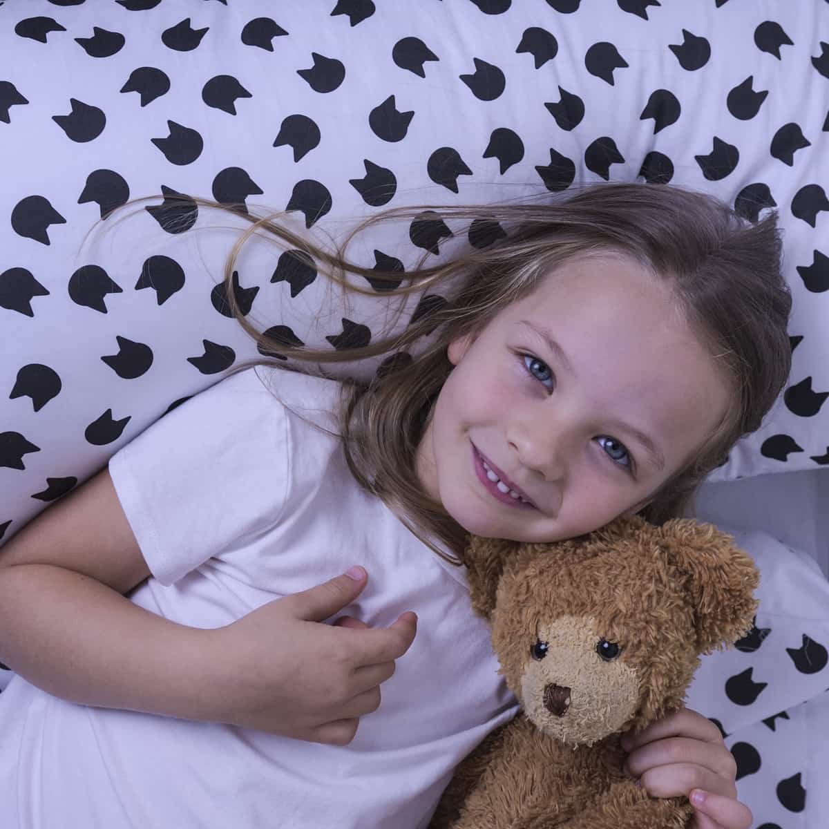 Coussin de santé avec motif de chats pour enfants