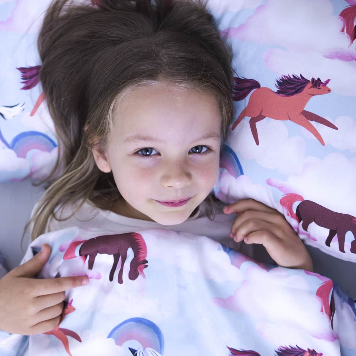 Coussin de santé avec motif cheval pour enfants