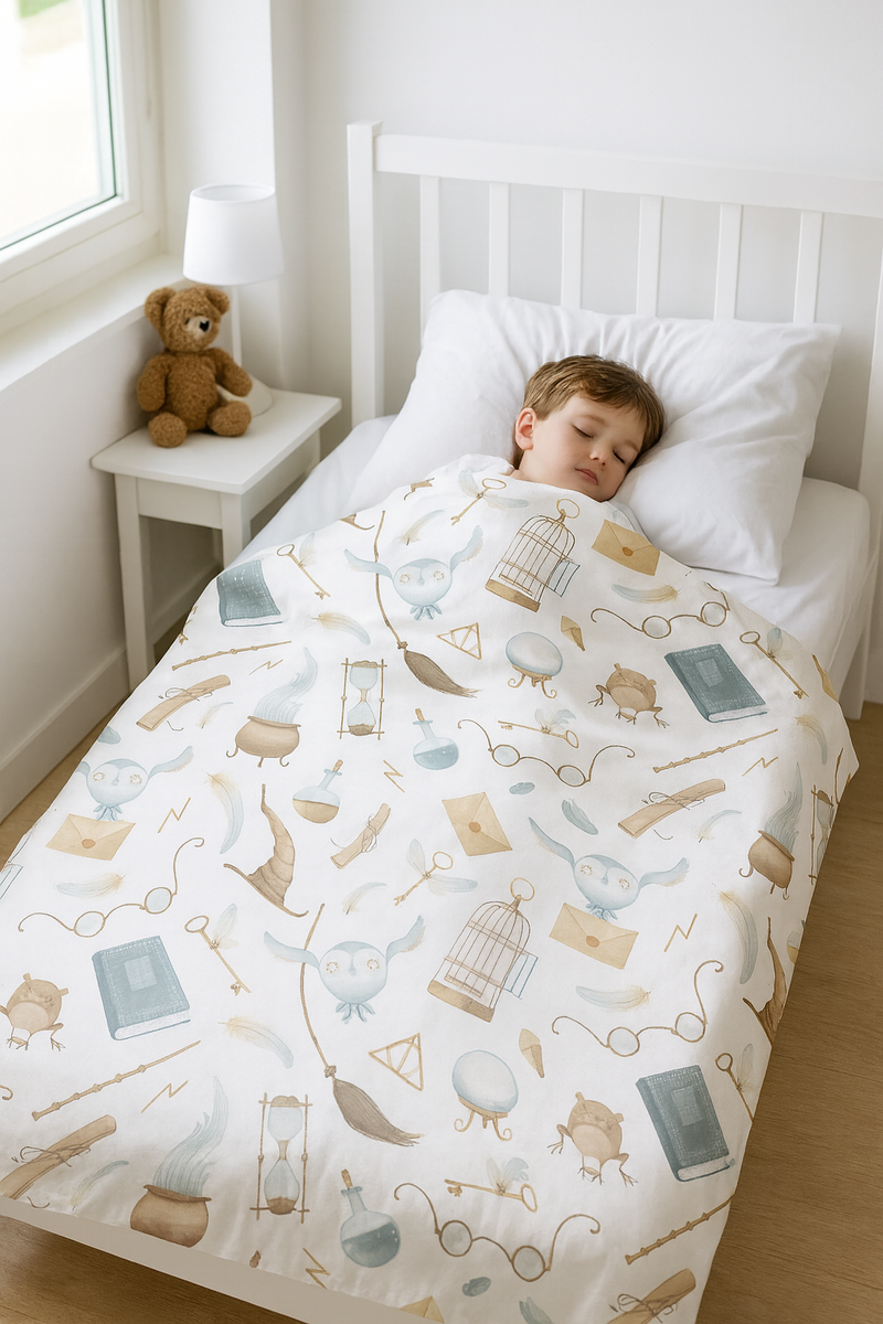 Couverture thérapeutique originale - Couverture pondérée magique avec housse en coton pour enfants et adultes