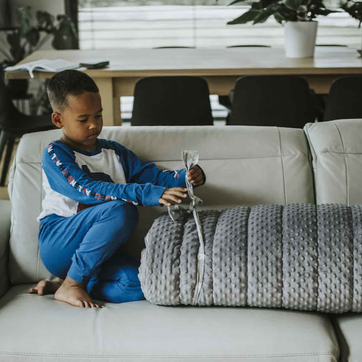 Sac de couchage pondéré - La récupération pour enfants