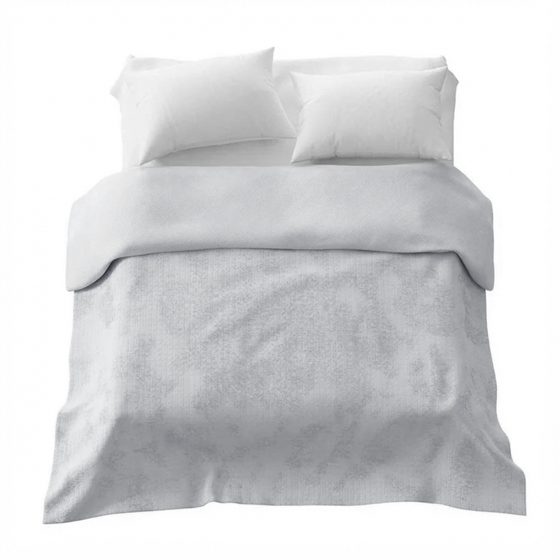 Couverture thérapeutique originale - Couverture pondérée avec housse 4 saisons en vert sapin pour adultes