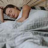 Couverture thérapeutique originale - Couverture pondérée avec housse 4 saisons en gris pour adultes