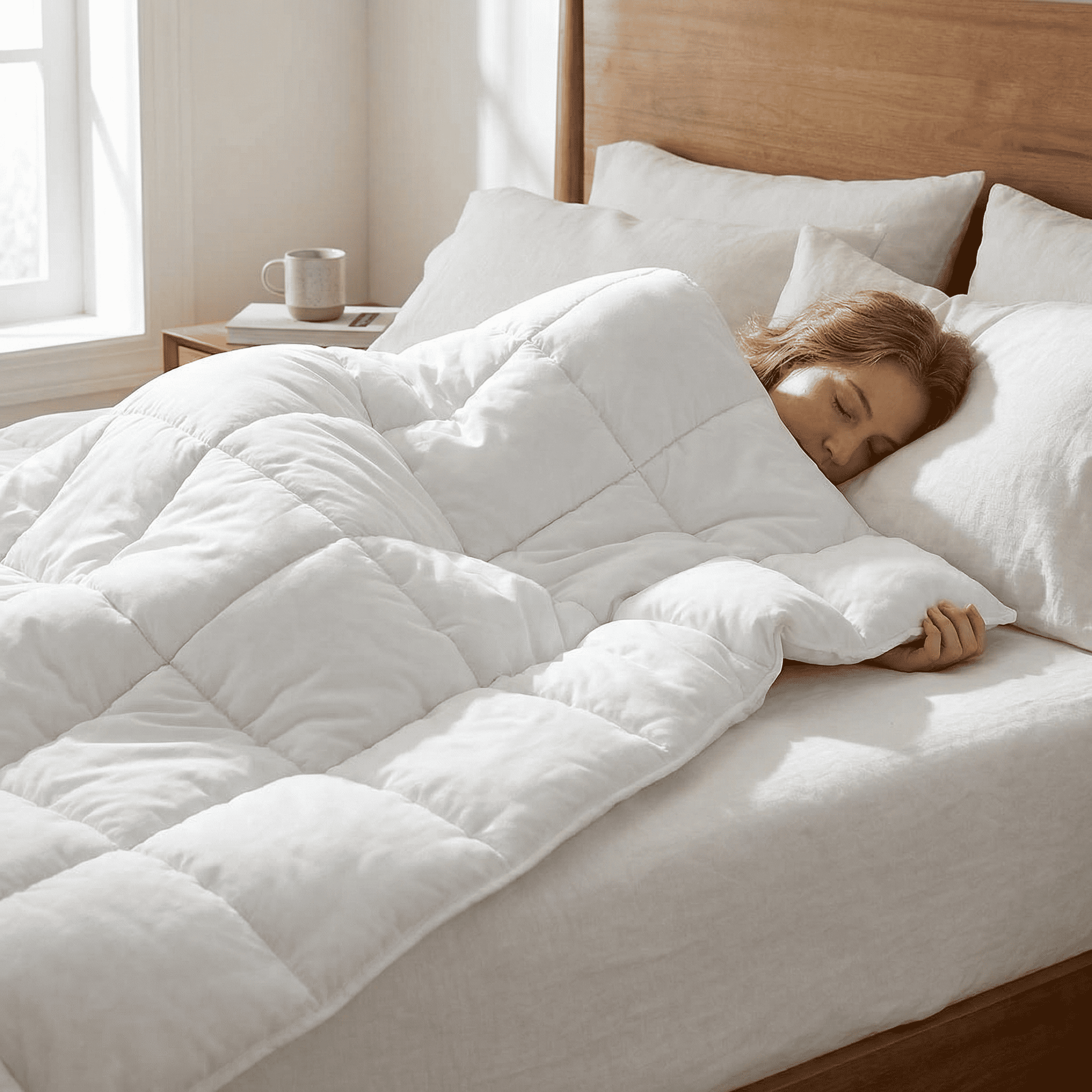 Couverture thérapeutique originale - Housse de couverture pondérée avec boucles pour enfants et adultes