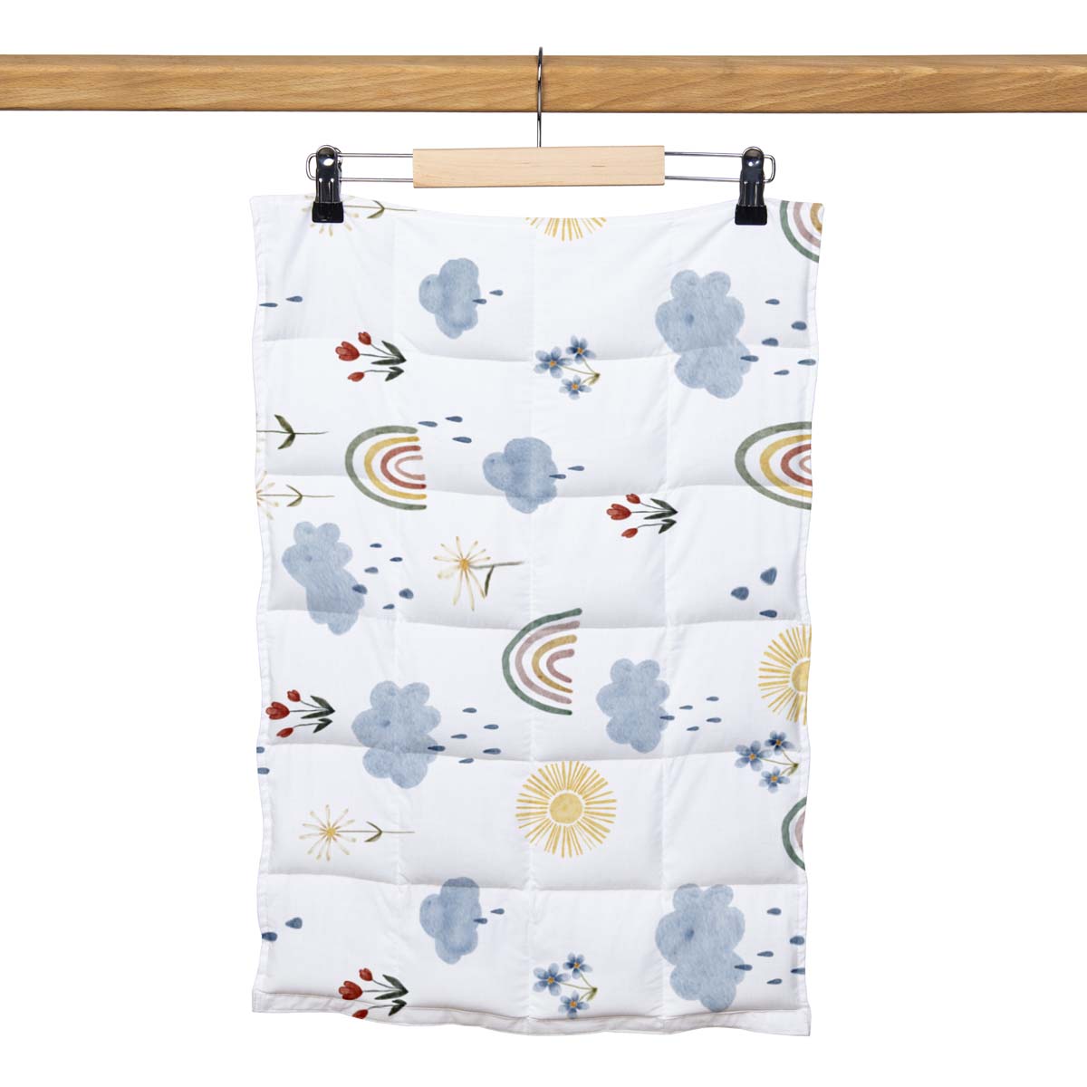 Coussin lesté pour enfants - Motifs multicolores