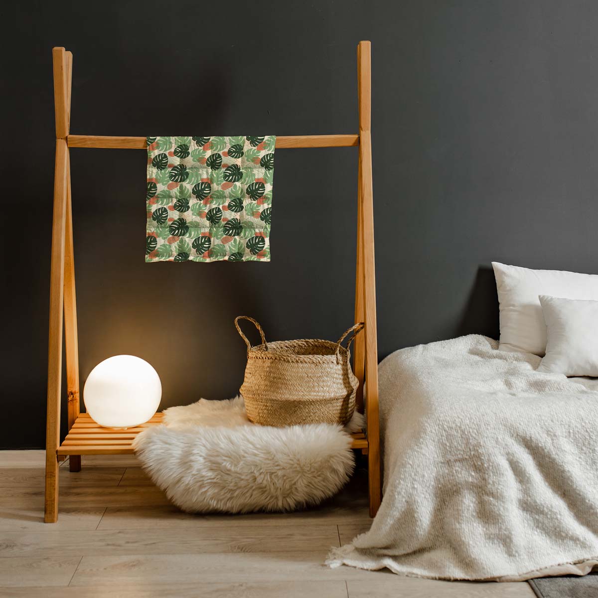Coussin lesté pour enfants - motifs naturels