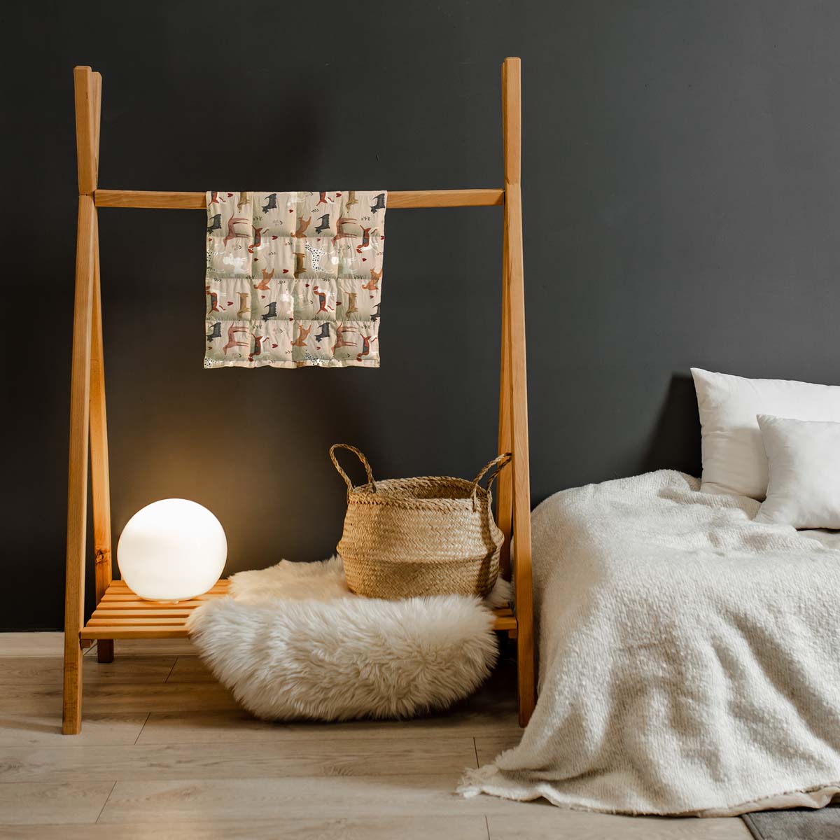 Coussin lesté pour enfants - motifs d'animaux