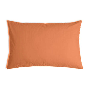 Coussin de santé avec housse en coton rouille pour adultes – housse de coussin vue de face