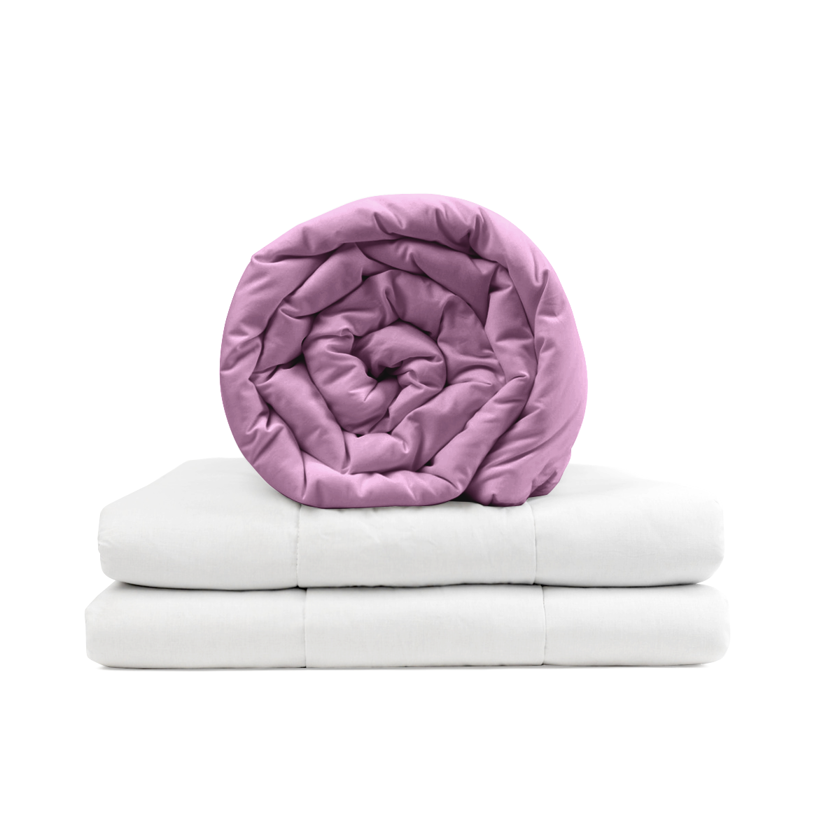 Couverture de Thérapie Originale - Couverture Pondérée avec Housse en Coton Lavande pour Enfants