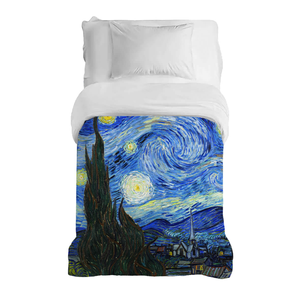 Couverture thérapeutique originale - Housse en coton Nuit étoilée