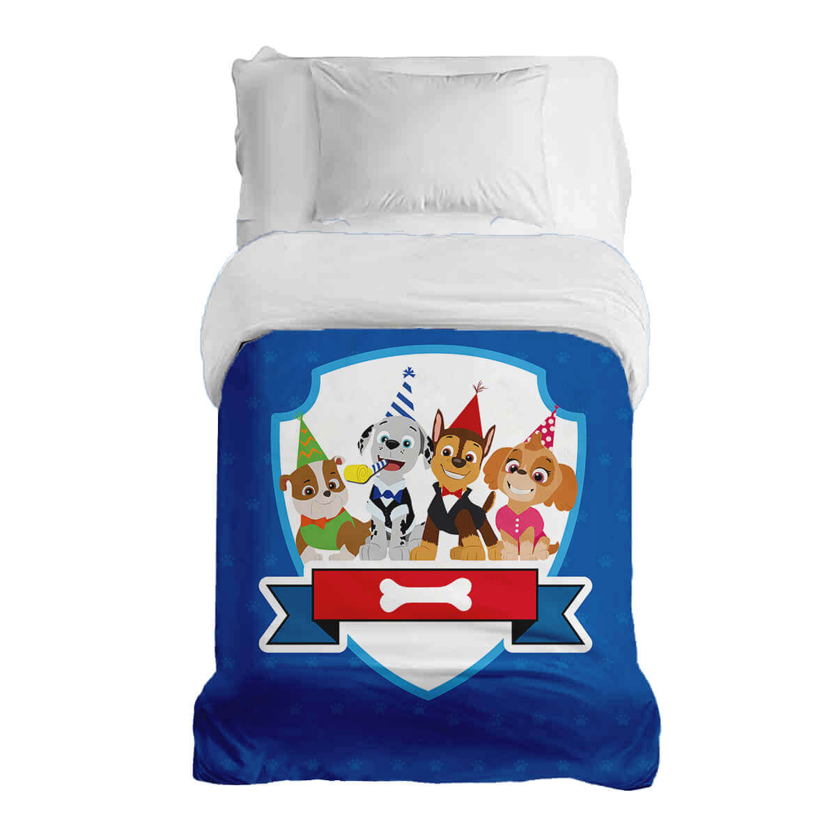 Couverture thérapeutique originale - Housse en coton Pat' Patrouille Amis